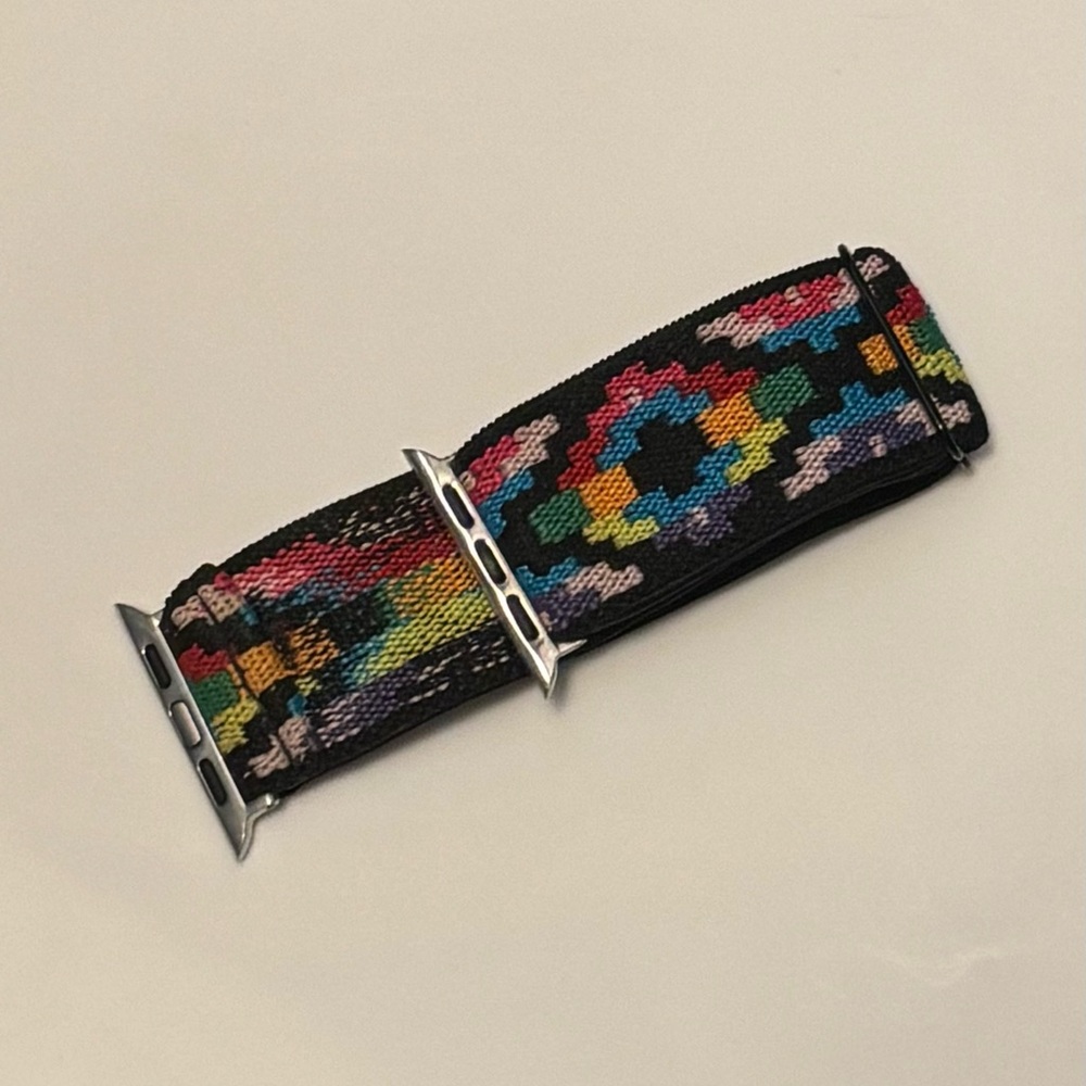 Colorful Patterned Apple Watch Band - Picture 2 of 2